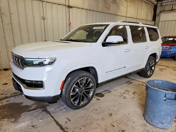 2022 Jeep Grand Wagoneer Series III, VIN 1C4SJVGJ4NS102138 — Partial repair