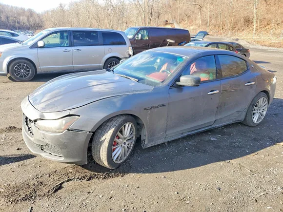 2016 Maserati Ghibli S Q4, VIN ZAM57RTA5G1185169 — Undercarriage