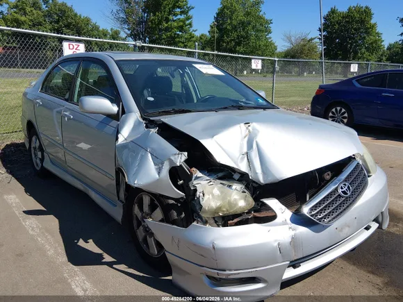 2005 Toyota Corolla LE, VIN 2T1BR32E65C431447 — Front end