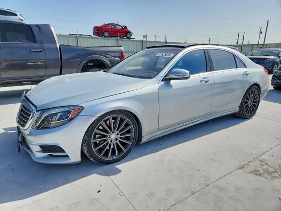 2015 Mercedes-Benz S 550, VIN WDDUG8CB6FA174303 — Water / flood