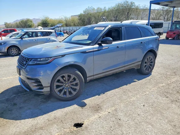 2019 Land Rover Range Rover Velar R-Dynamic SE, VIN SALYL2EX1KA796193 — Engine fire