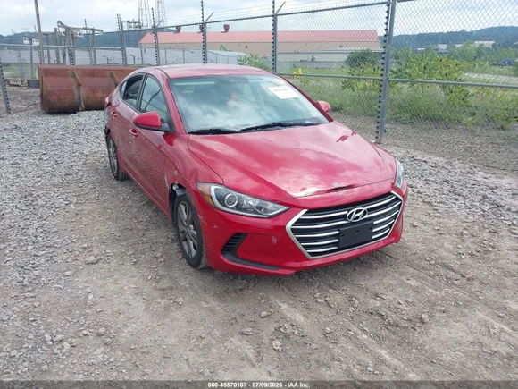 2018 Hyundai Elantra SEL, VIN 5NPD84LF7JH294549 — Biohazard / chemical