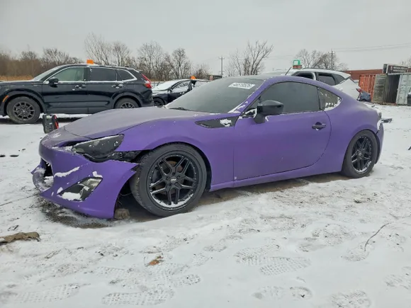 2013 Scion FR-S, VIN JF1ZNAA12D2725282 — Water / flood