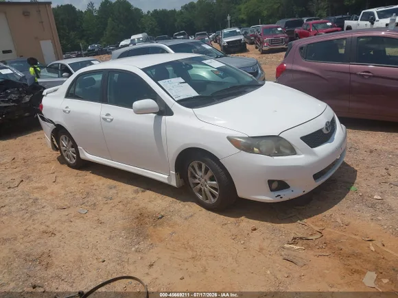 2009 Toyota Corolla S, VIN 2T1BU40E99C173714 — Normal wear