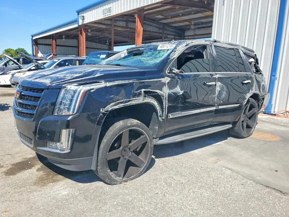 2016 Cadillac Escalade Luxury Collection, VIN 1GYS3BKJ9GR398021 — Rollover