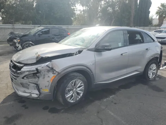 2021 Hyundai NEXO Blue, VIN KM8J74A62MU018553 — Front end