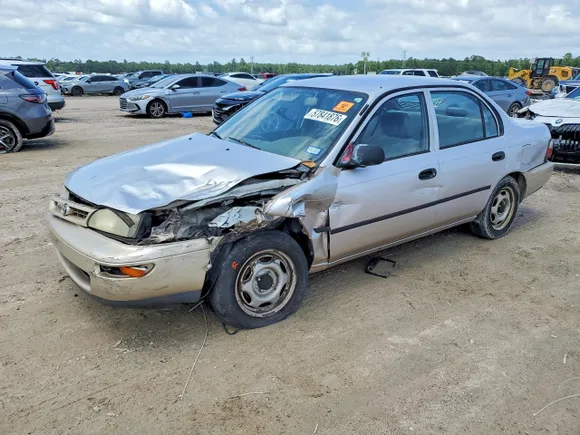 1996 Toyota Corolla, VIN 1NXBA02E5TZ359898 — Front end