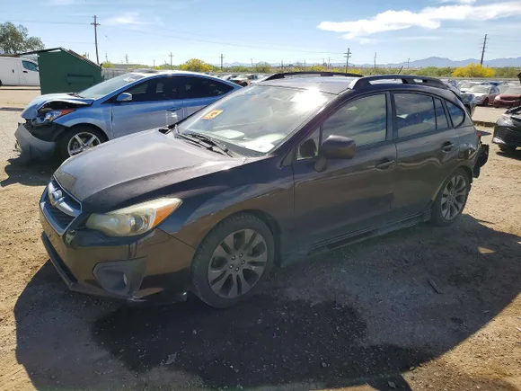 2013 Subaru Impreza Special Sports Limited, VIN JF1GPAU63D2830700 — Frame damage