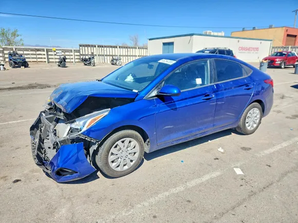 2021 Hyundai Accent SE, VIN 3KPC24A63ME153034 — Front end