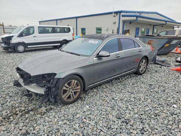 2017 Mercedes-Benz S 550, VIN WDDUG8CB9HA314170 — Front end
