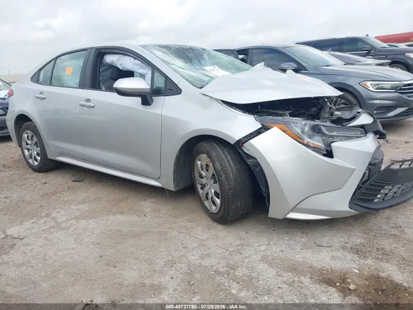 2025 Toyota Corolla LE, VIN 5YFB4MDE1SP257557 — Undercarriage