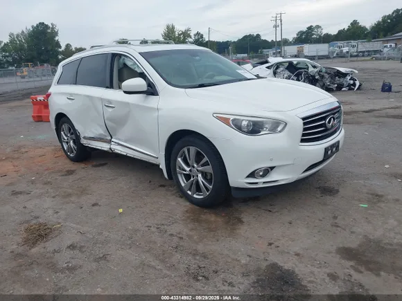 2013 Infiniti JX35, VIN 5N1AL0MM4DC326232 — Side