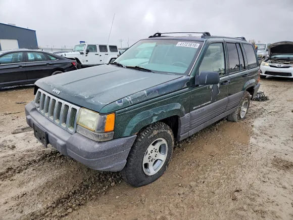 1996 Jeep Grand Cherokee, VIN 1J4EZ58S8TC116672 — Rear end