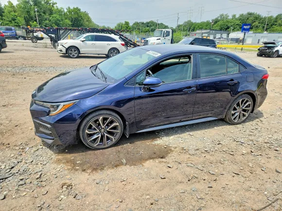 2021 Toyota Corolla SE, VIN JTDS4MCE5MJ070573 — Minor dents and scratches