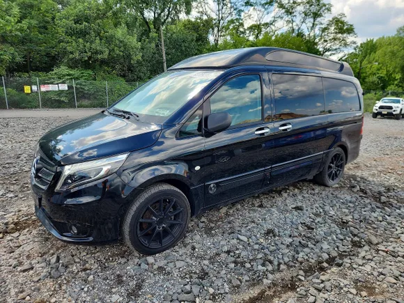 2016 Mercedes-Benz Metris Passenger, VIN WD4PG2EE2G3126529 — Engine fire