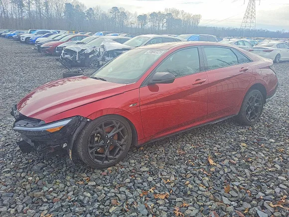 2025 Hyundai Elantra N Line, VIN KMHLR4DF3SU926974 — Side