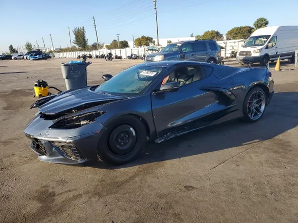 2020 Chevrolet Corvette 3LT, VIN 1G1Y82D41L5110382 — Partial repair