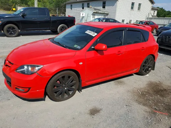 2009 Mazda 3 Mazdaspeed3 GT, VIN JM1BK34M691251081 — Roof