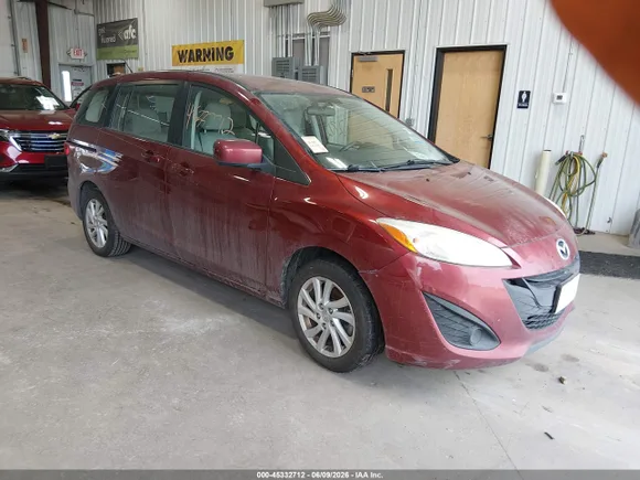 2012 Mazda 5 Sport, VIN JM1CW2BL8C0117750 — Normal wear