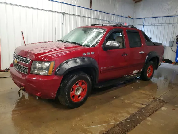 2007 Chevrolet Avalanche 3LT, VIN 3GNFK12397G187155 — Rear end