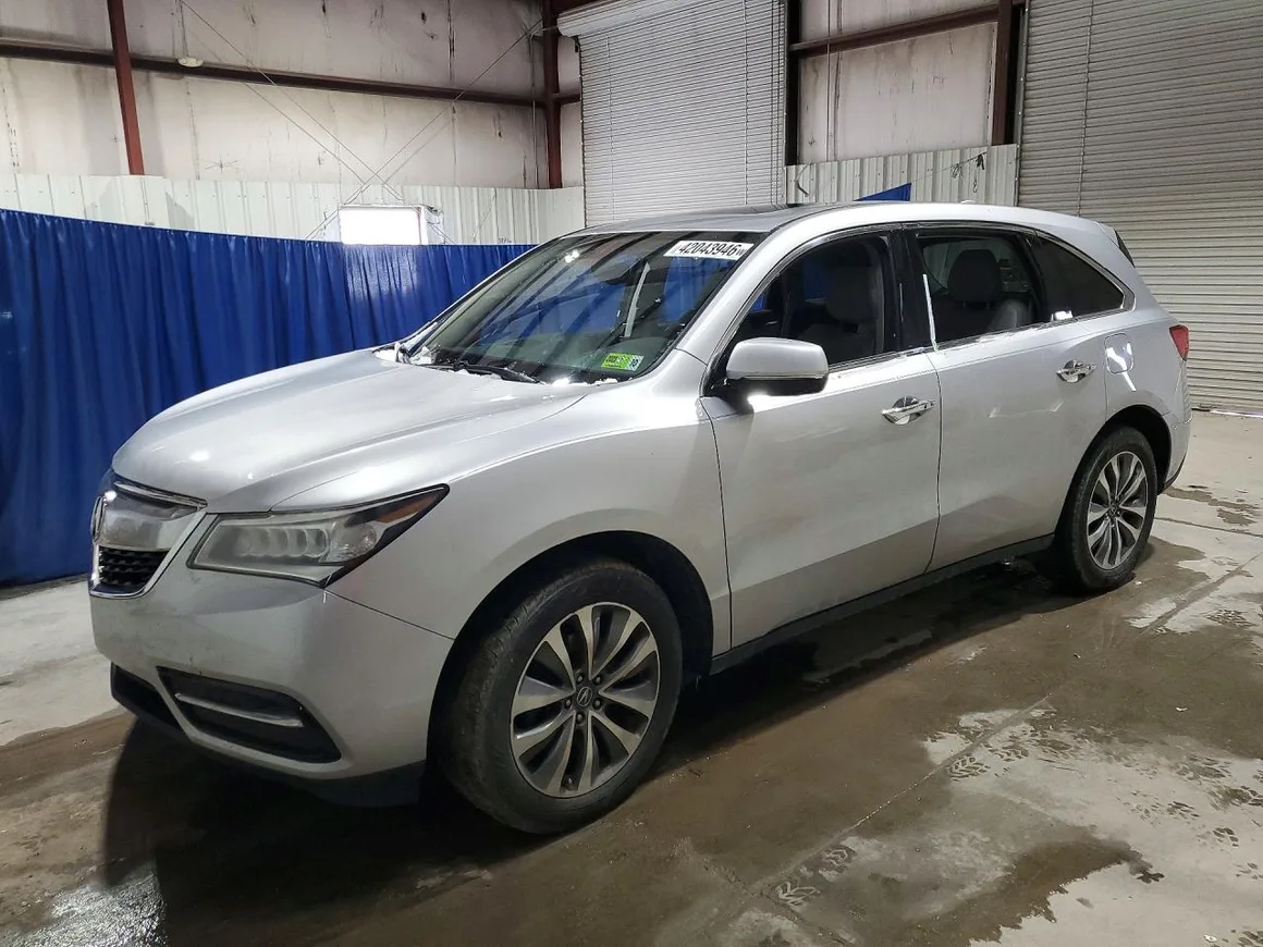 2015 Acura MDX Technology, VIN 5FRYD4H42FB005568 — Auction photo 1 of 4