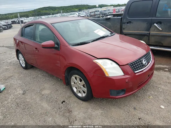 2007 Nissan Sentra S, VIN 3N1AB61E67L600288 — Side