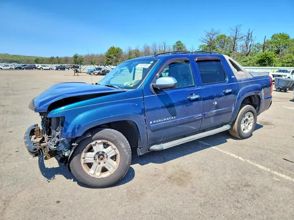 2007 Chevrolet Avalanche 3LT, VIN 3GNFK12347G265468 — Front end