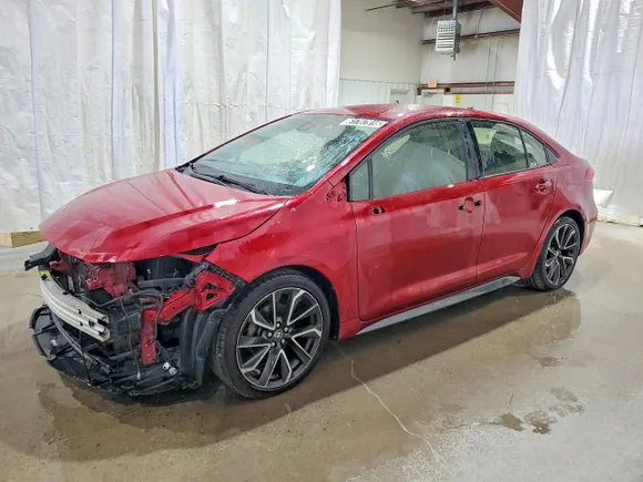 2022 Toyota Corolla SE, VIN JTDS4MCE5NJ098245 — Front end