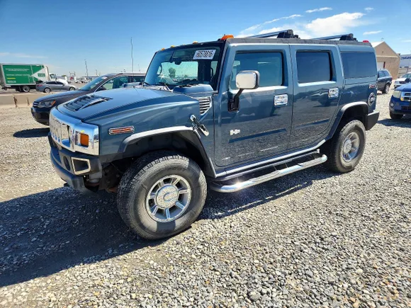 2005 Hummer H2 SUV, VIN 5GRGN23U15H116762 — Hail