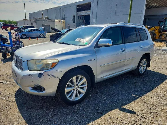 2009 Toyota Highlander Limited, VIN JTEEW44AX92034216 — Front end