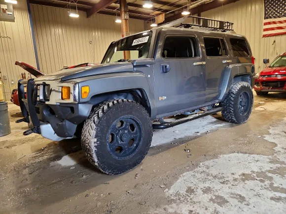 2008 Hummer H3 Alpha, VIN 5GTEN13L788136375 — Water / flood