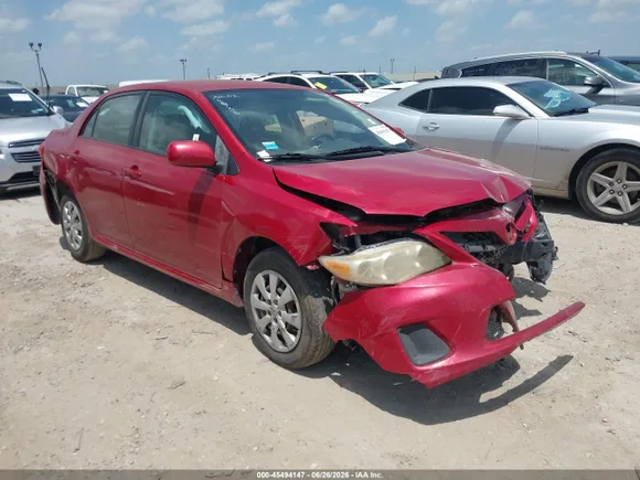 2011 Toyota Corolla LE, VIN JTDBU4EEXB9160104 — All over
