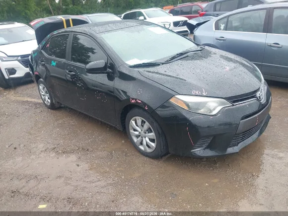 2016 Toyota Corolla LE, VIN 2T1BURHE9GC515094 — Rear end