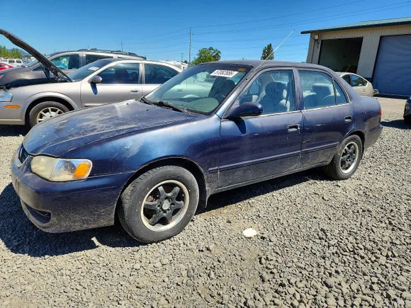 2001 Toyota Corolla S, VIN 1NXBR12E91Z472345 — Minor dents and scratches