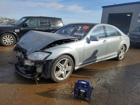 2012 Mercedes-Benz S 550, VIN WDDNG9EB9CA455868 — Front end