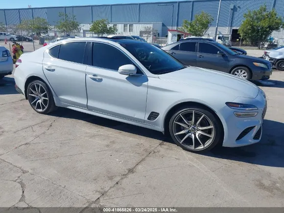 2022 Genesis G70 2.0T, VIN KMTG34TA4NU089493 — Theft recovery