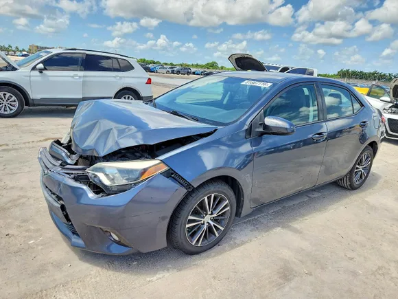2016 Toyota Corolla LE Premium, VIN 2T1BURHE0GC512861 — Front end