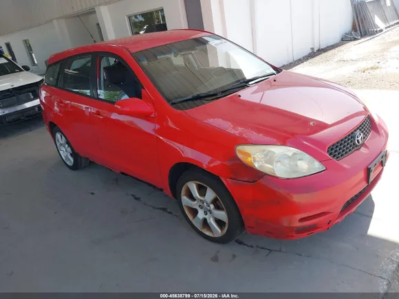 2003 Toyota Matrix XR, VIN 2T1KR32E73C140226 — Normal wear
