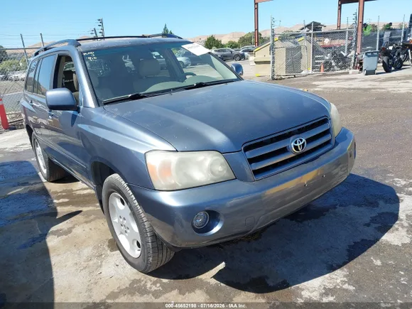 2006 Toyota Highlander w/3rd Row, VIN JTEDP21A560117142 — Normal wear