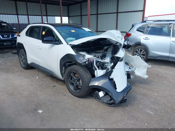 2024 Toyota bZ4X XLE, VIN JTMAAAAA1RA046250 — Front end