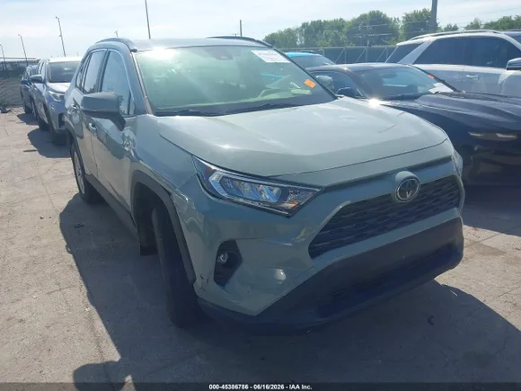 2019 Toyota RAV4 XLE, VIN JTMP1RFV5KD016807 — Theft recovery