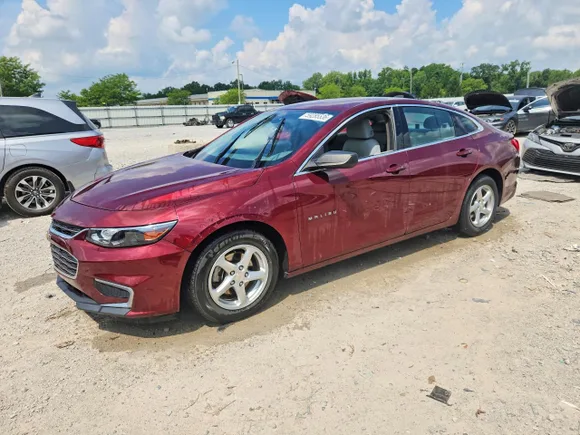 2016 Chevrolet Malibu LS, VIN 1G1ZB5ST8GF173643 — Water / flood