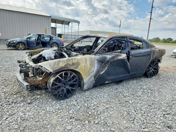2017 Dodge Charger SE, VIN 2C3CDXBG1HH517503 — Burn