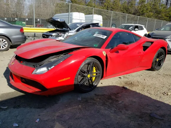 2018 Ferrari 488, VIN ZFF79ALA4J0235986 — Undercarriage