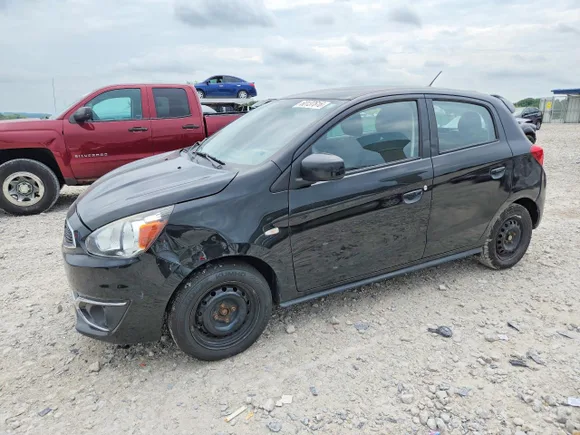 2019 Mitsubishi Mirage ES, VIN ML32A3HJ4KH014690 — Vandalism