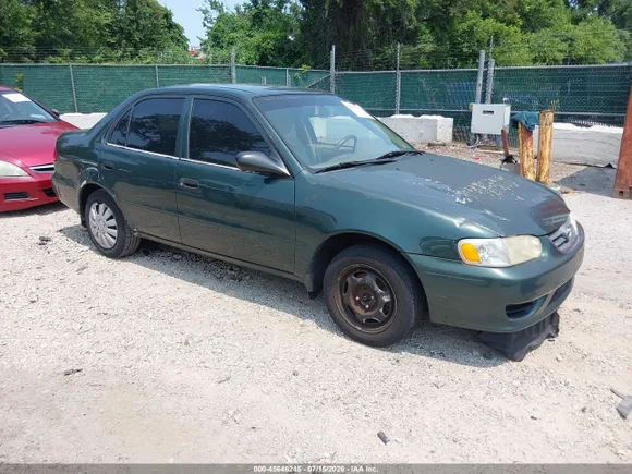 2001 Toyota Corolla CE, VIN 2T1BR12E81C407729 — Normal wear