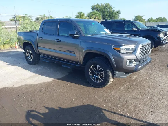 2021 Toyota Tacoma SR5, VIN 5TFCZ5AN5MX260322 — Rear end
