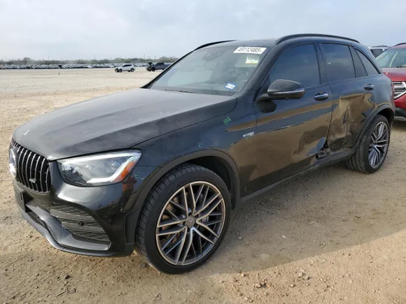 2020 Mercedes-Benz GLC 43 AMG, VIN W1N0G6EB3LF769353 — Side