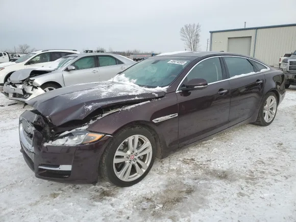 2017 Jaguar XJ Portfolio, VIN SAJWA2G77H8W10384 — Frame damage