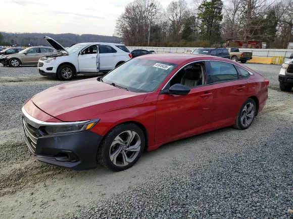 2021 Honda Accord Sport SE, VIN 1HGCV1F43MA026754 — Prior damage history